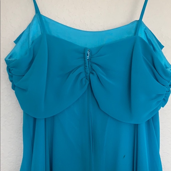 Purple Patch Turquoise Dress - Picture 3 of 5